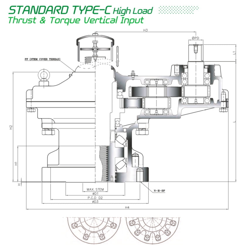 Spur Gear Actuators Cengkih Engineering